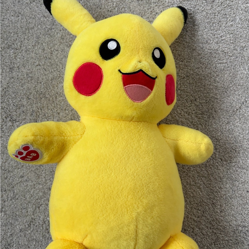 Build a Bear Pikachu stuffed animal